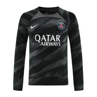 Pánský Fotbalový dres Paris Saint-Germain Brankářské 2023-24 Venkovní Dlouhý Rukáv